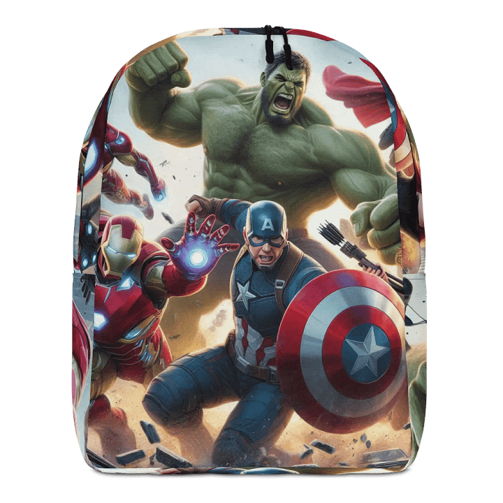 Marvel Dynamic Heroes All-Over Print Backpack product image (1)