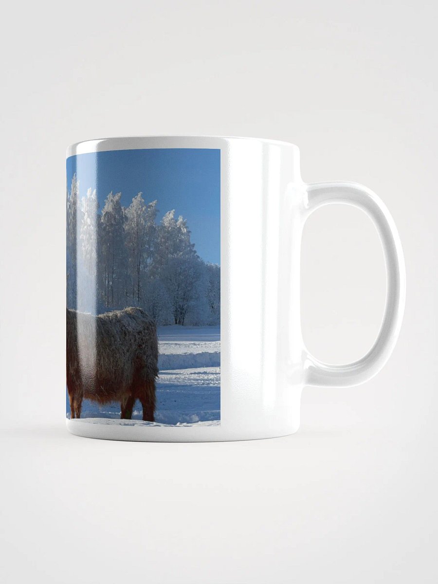 Winter Highland Cattle Cow Mug product image (1)
