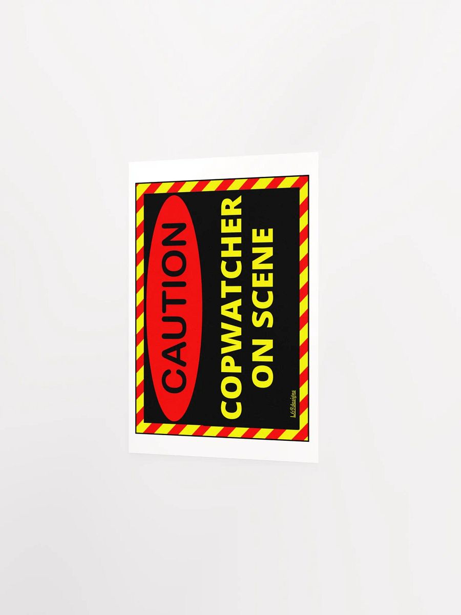 CAUTION : COPWATCHER ON SCENE product image (2)