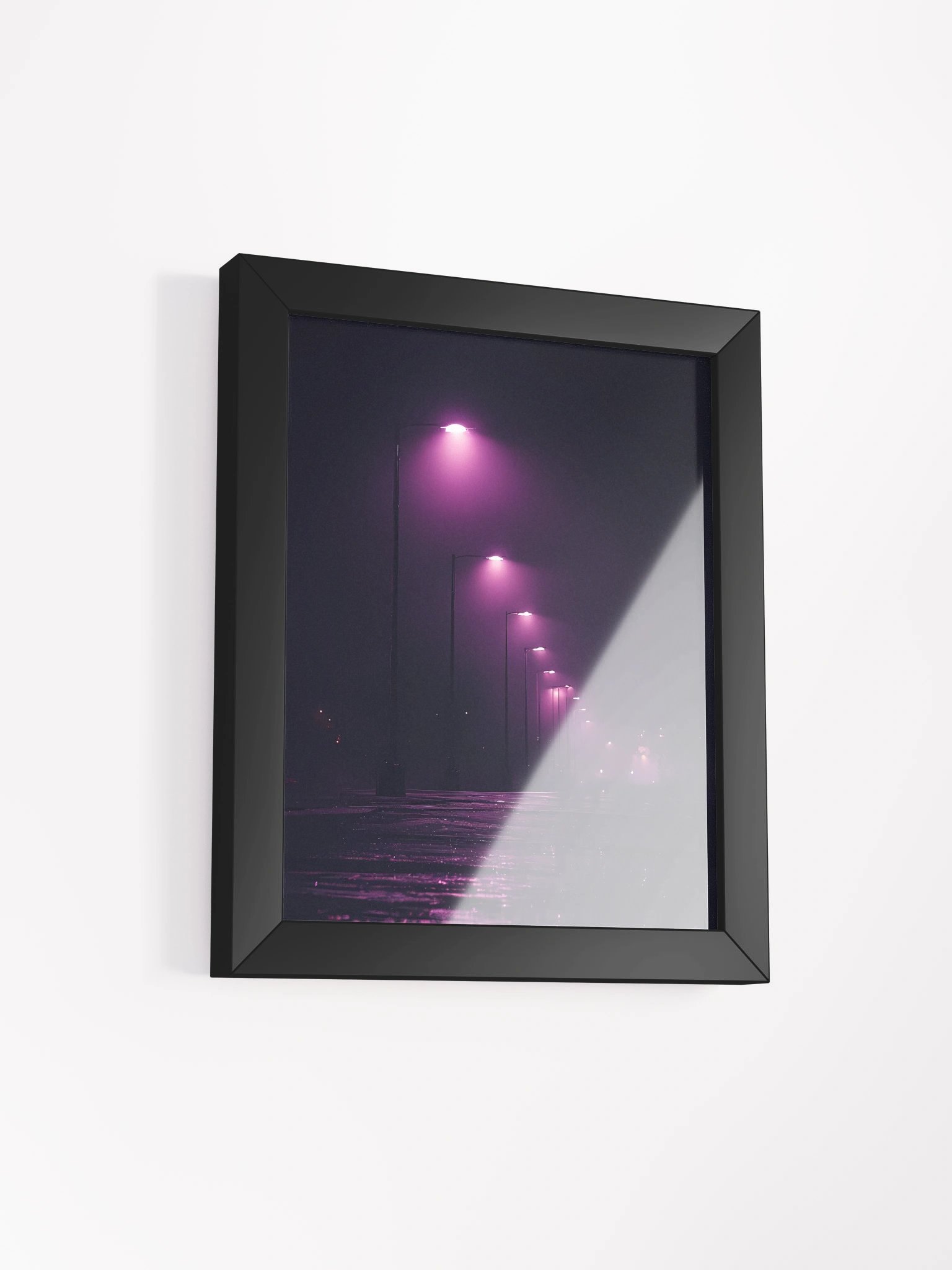 Purple Haze Pathway Framed Poster product image (3)