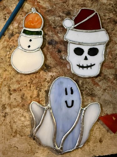 Look!  I made Christmas cookies! 🙃