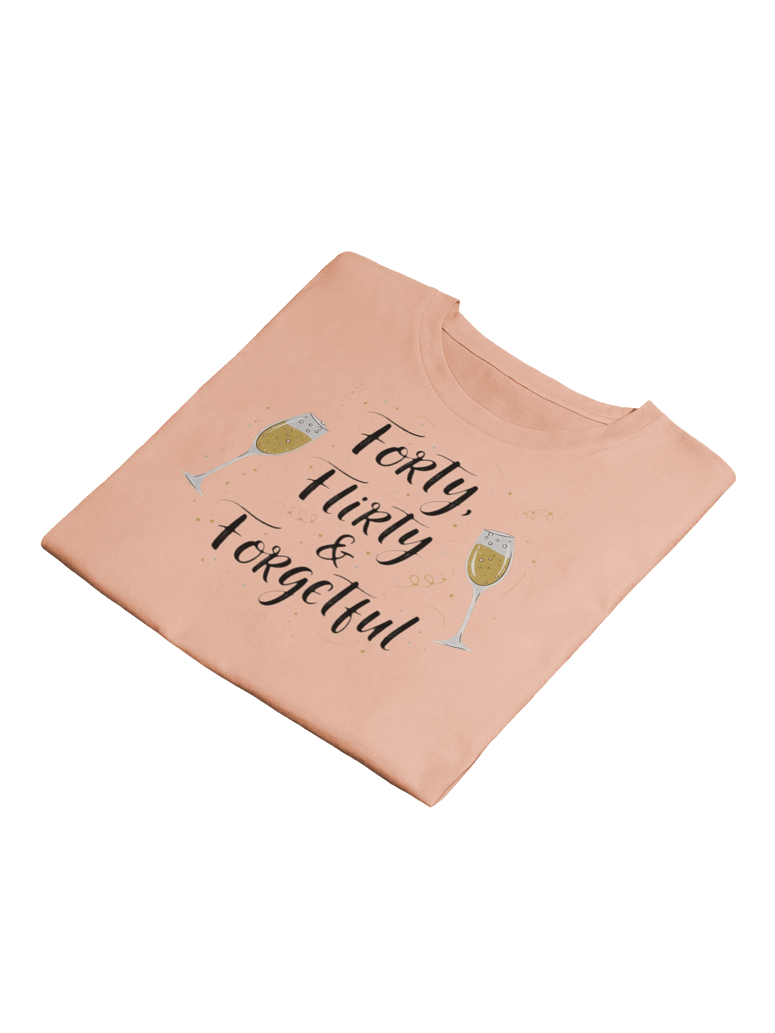 Forty, Flirty & Forgetful Celebration Crop Top product image (13)
