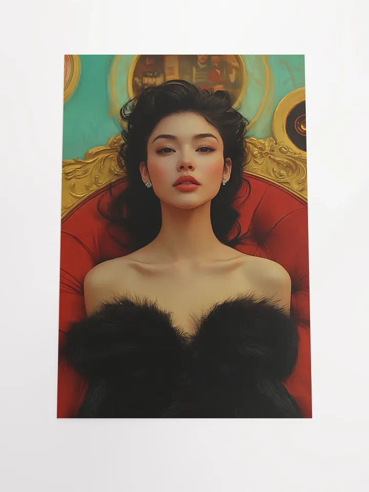 Noir Siren Poster - A Glimpse of Old Hollywood product image (1)