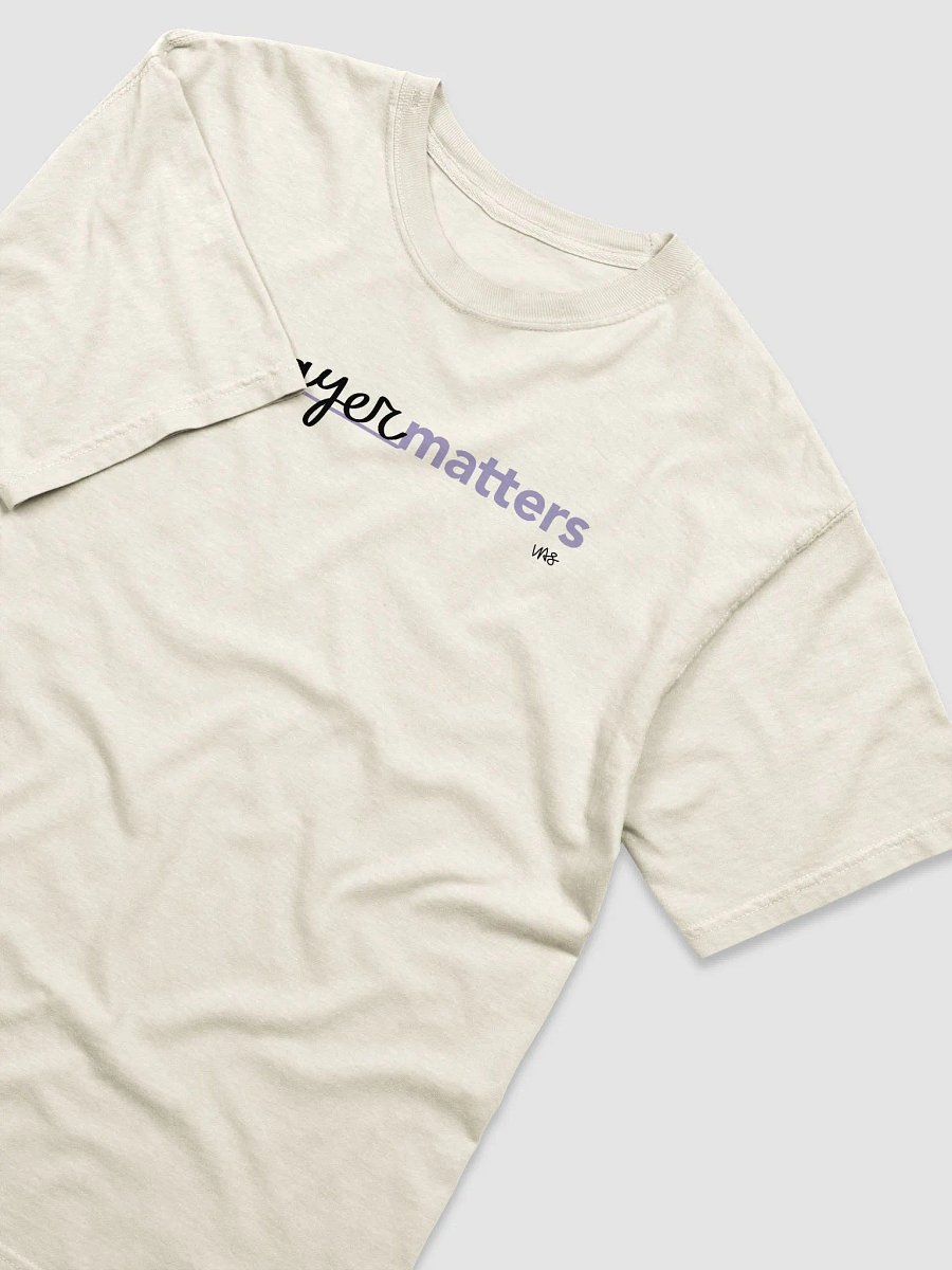 Prayer Matters (Comfort Colors Garment-Dyed Heavyweight T-Shirt) product image (3)