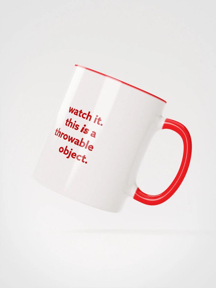 Probable Weapon Mug, red product image (2)