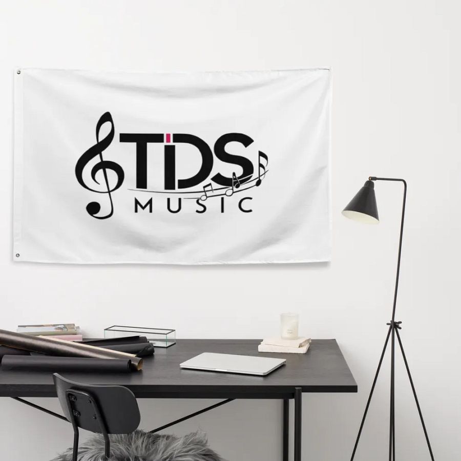 Exclusive TDS Music All-Over Print Flag - 34.5x56in Polyester with Music Design product image (11)