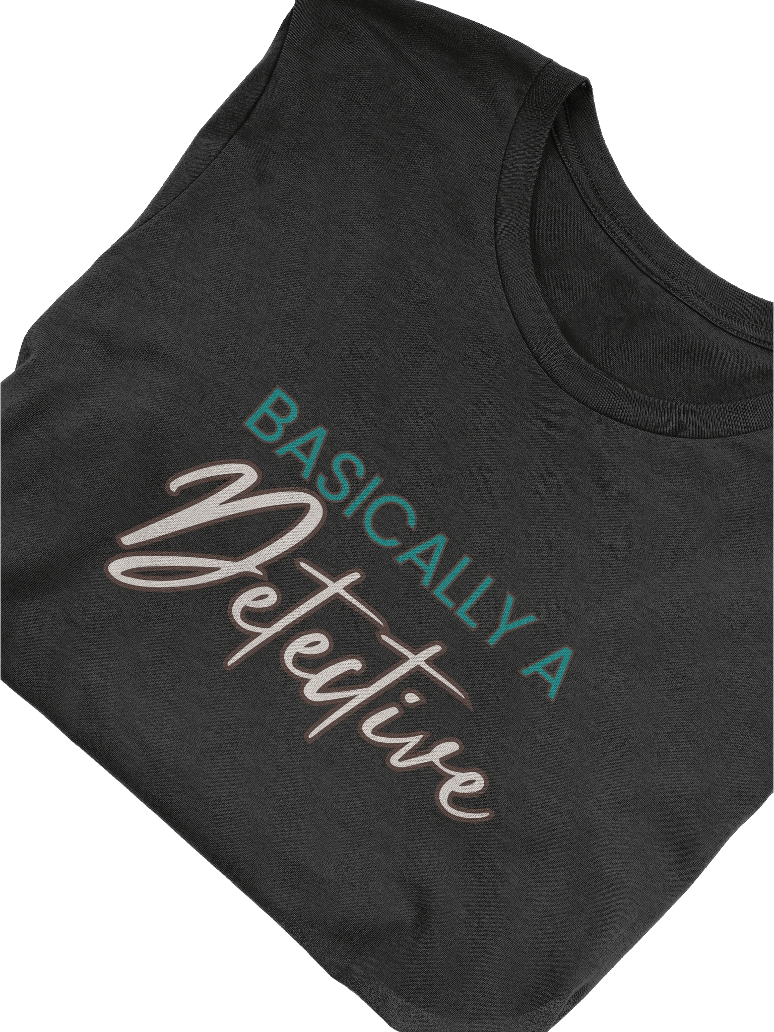 Basically a Detective Serial Napper T-Shirt product image (4)