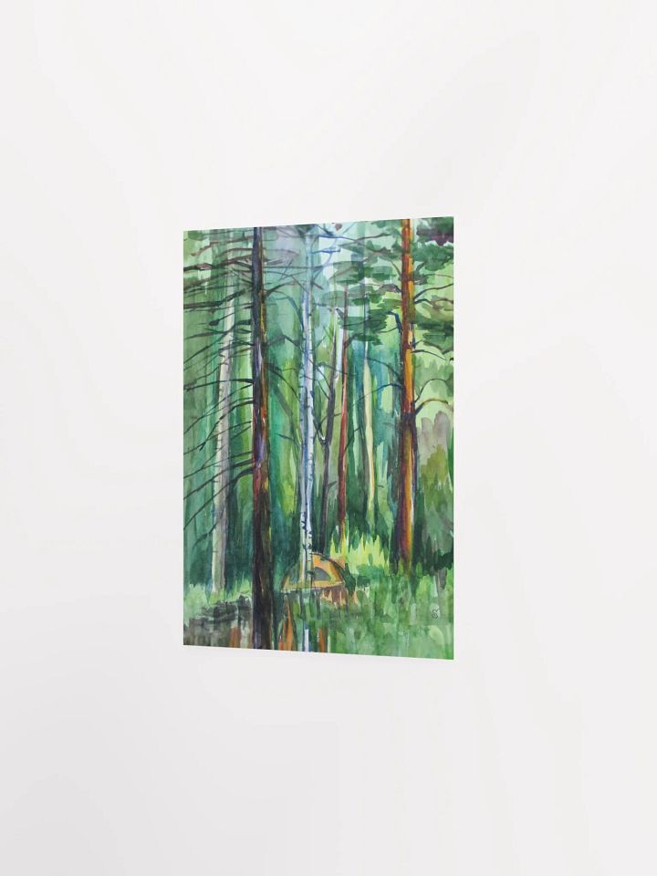 Enchanted Forest Impressions Poster - Forest Scene product image (4)