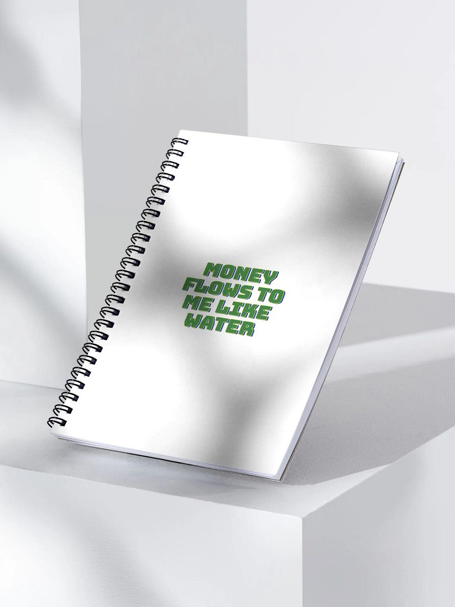 Wealth manifestation Spiral Notebook product image (3)
