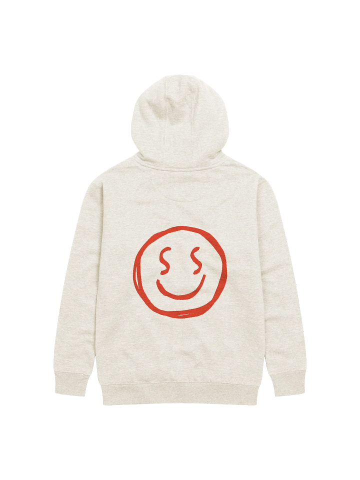 Silly Smile Hoodie White product image (2)