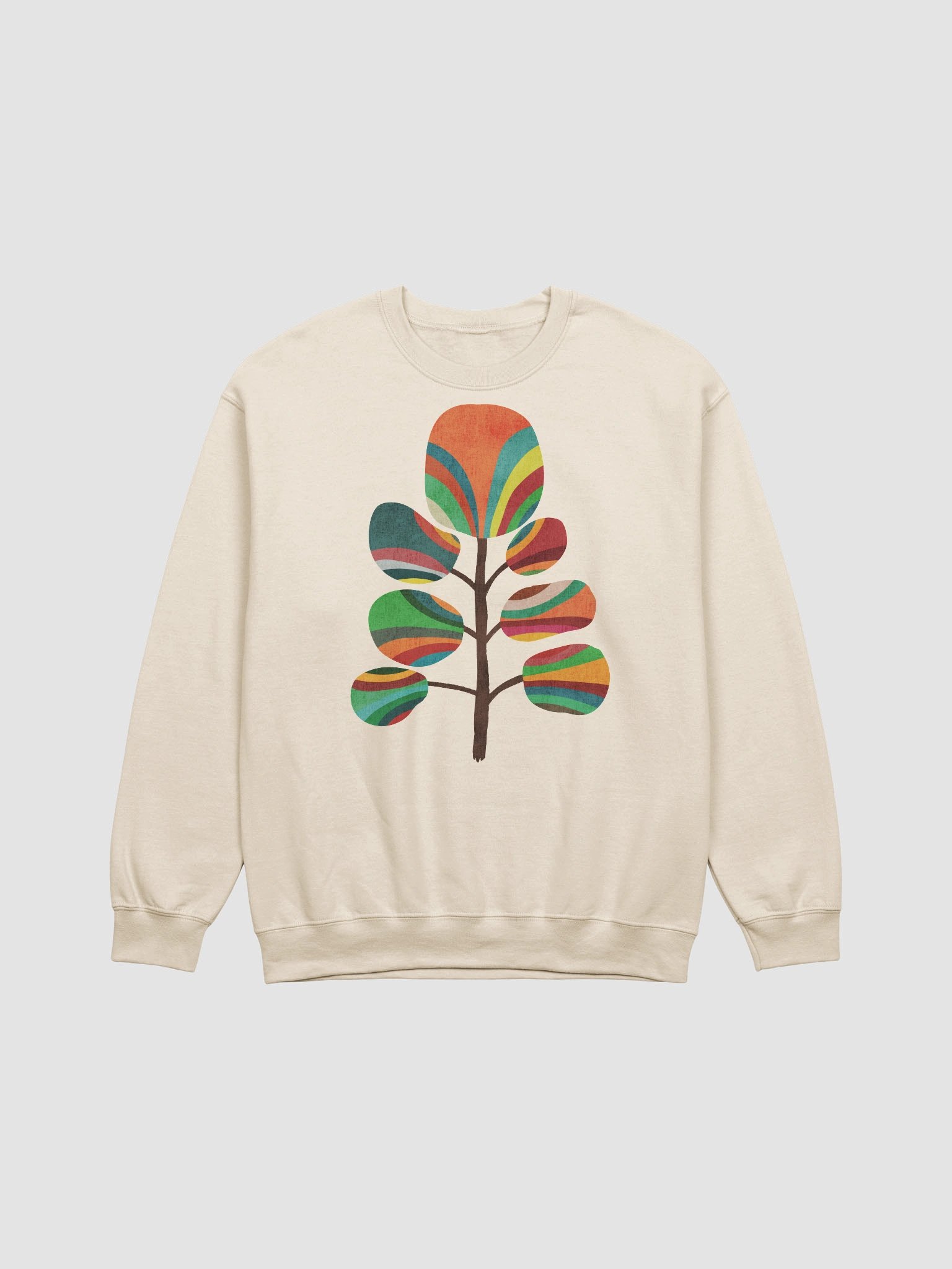 The rainbow tree graphic sweatshirt product image (29)