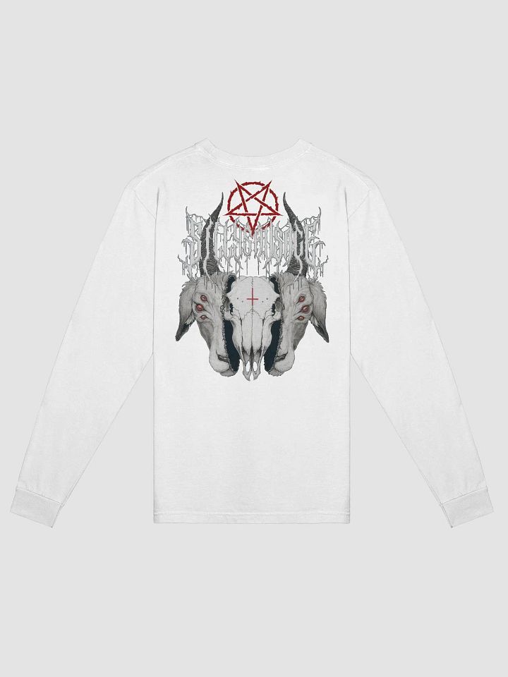 Sillysau5age Deathmetal Longsleeve T-Shirt (Black) product image (2)