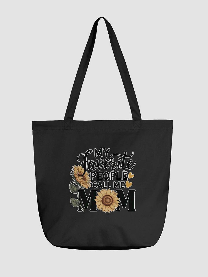 Sunflower Mom Eco Tote Bag product image (1)