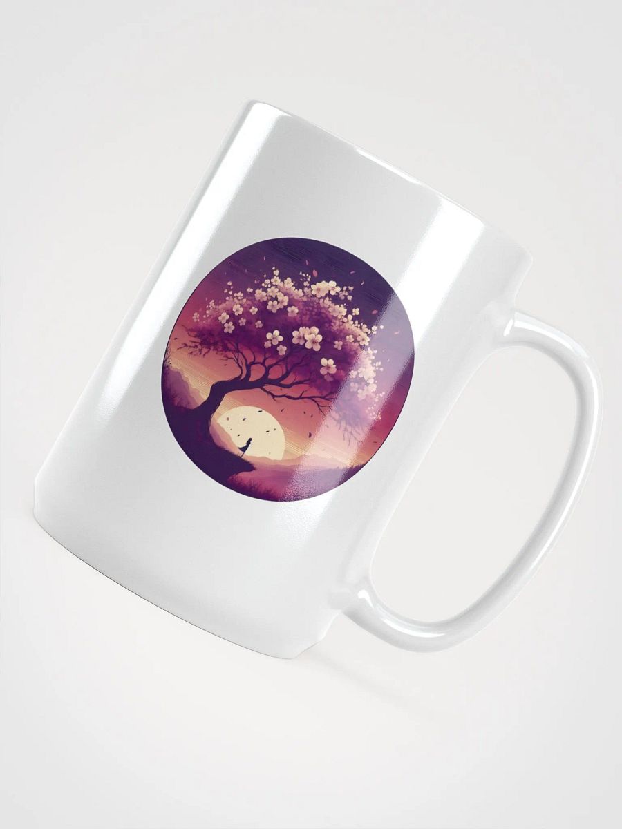 Silhouette Under a Blooming Tree Mug product image (4)