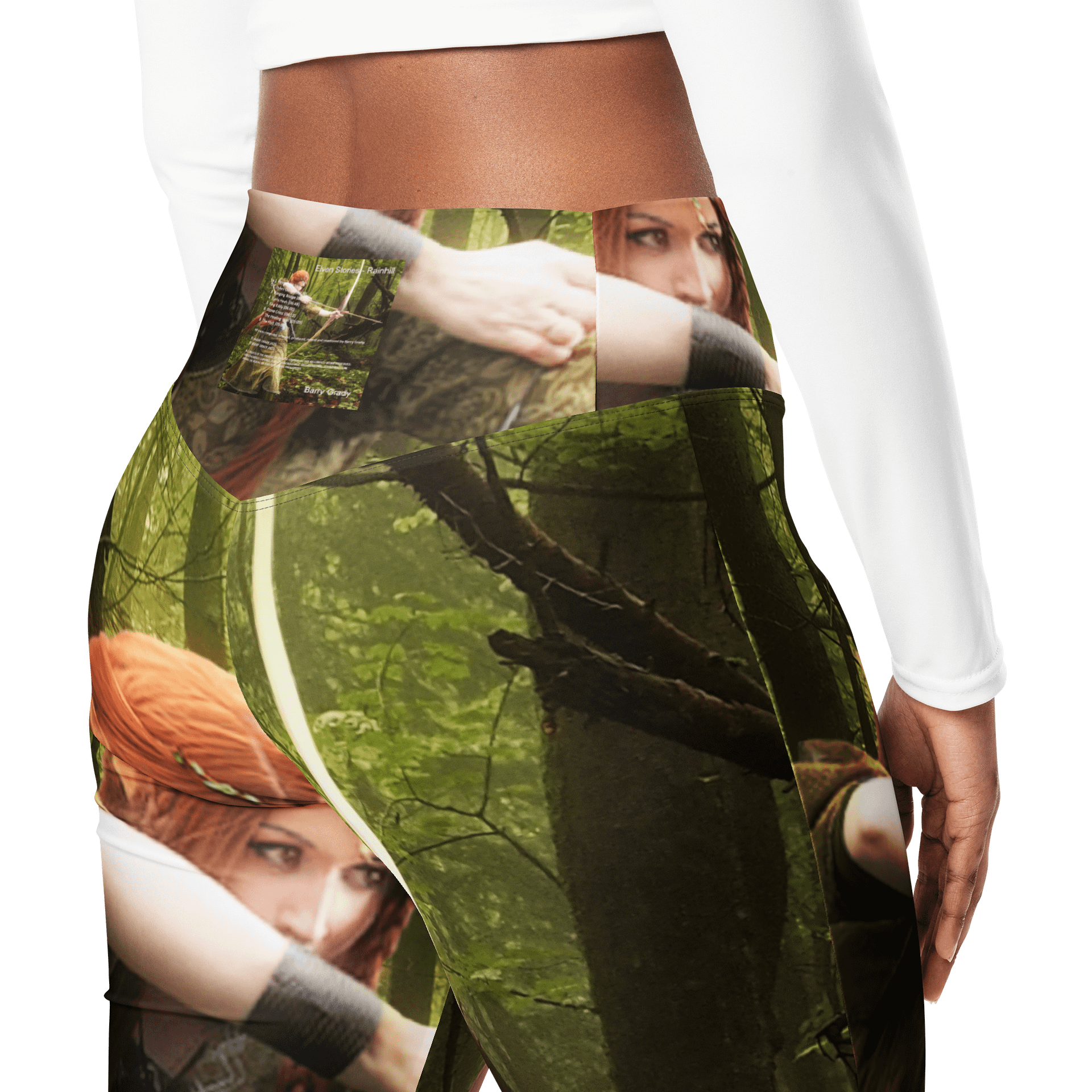 'Elven Stories - Rainhill' Flare Vision Leggings product image (5)