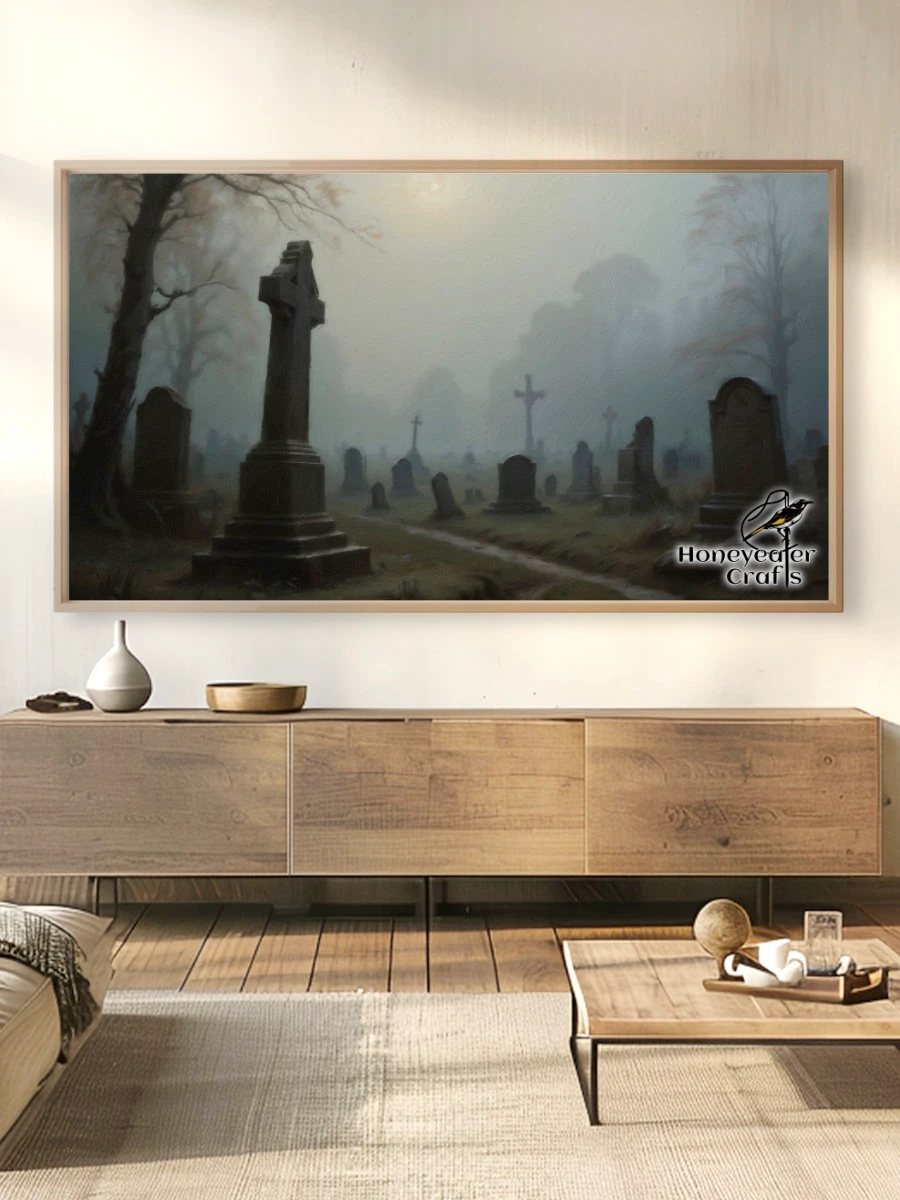 Haunted Graveyard: Halloween Frame TV Art product image (5)