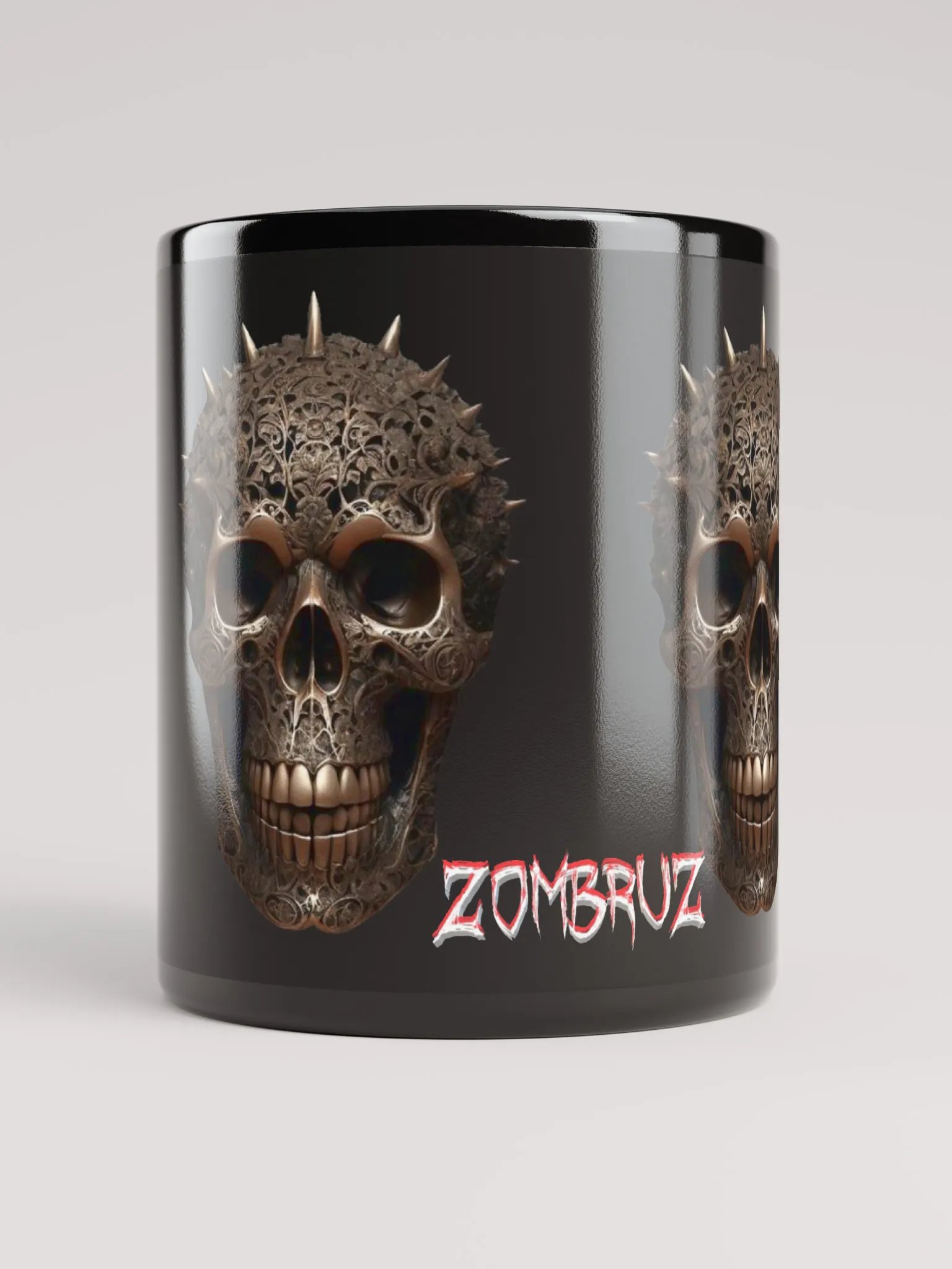 Black Mug Skull product image (10)