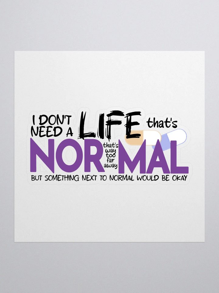 Something Next to Normal (sticker) product image (1)