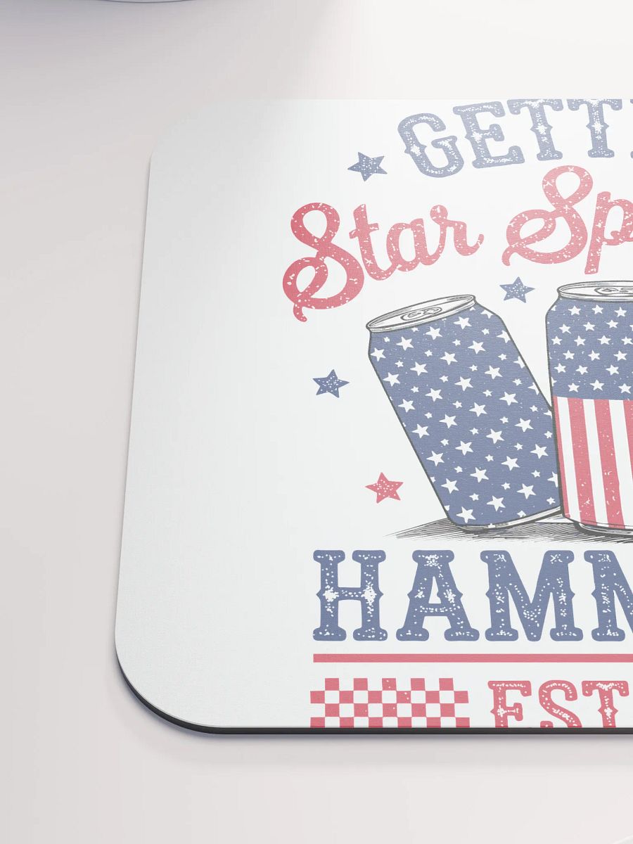 Star Spangled Hammered Mouse Pad product image (6)