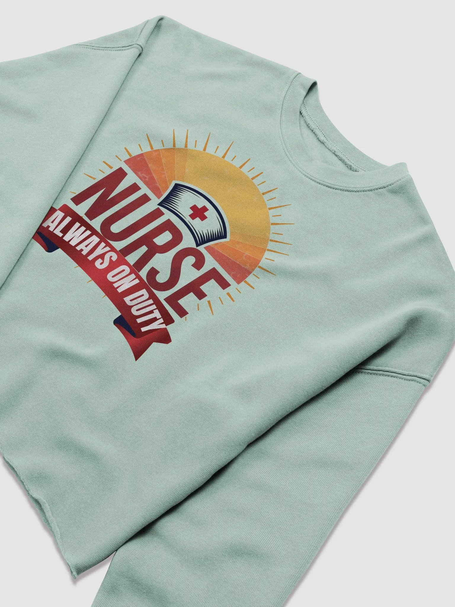 Nurse's Duty Fleece Crop Sweatshirt product image (15)
