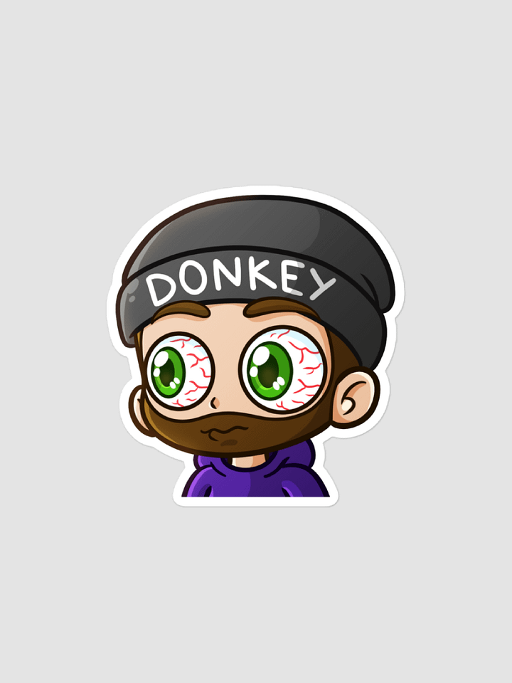 BIG EYED DEAN Kiss Cut Sticker product image (1)