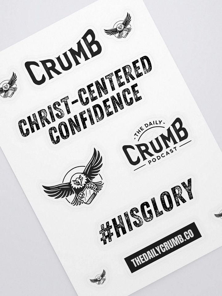 Crumb Sticker Pack: Faith That Sticks 🙌 product image (1)
