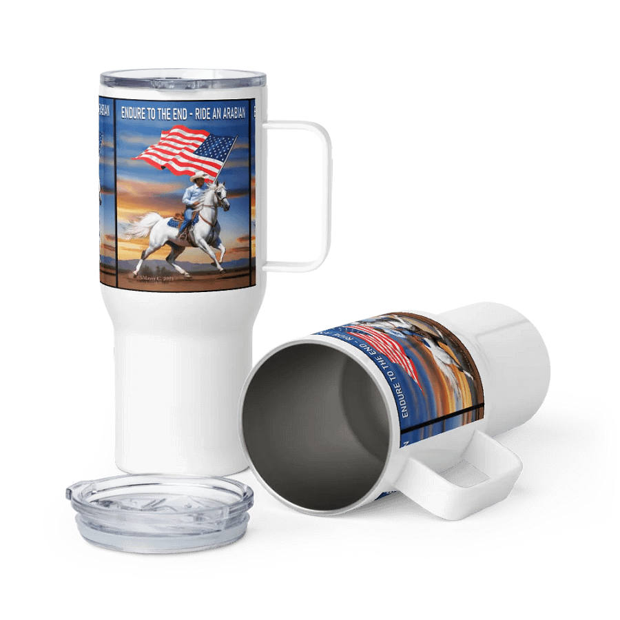 Endure to the End - Ride an Arabian Travel Mug product image (6)