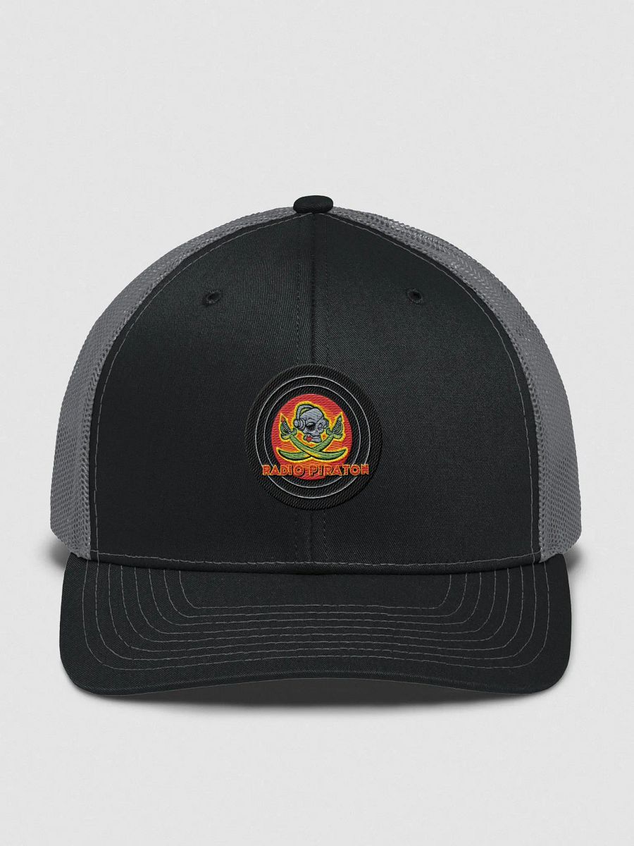 RADIO PIRATON TRUCKER HAT (Grey Mesh) product image (1)
