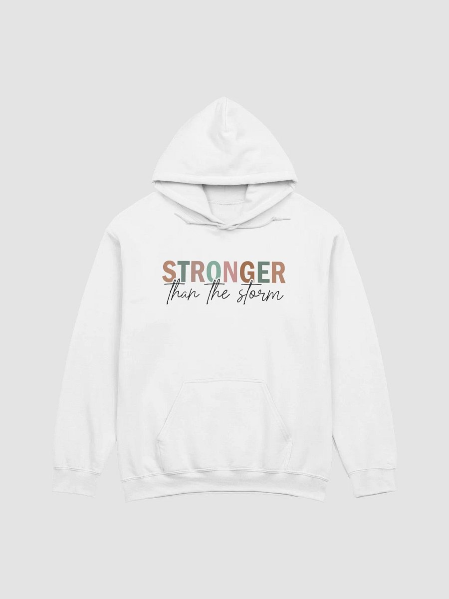 STRONGER than the storm Classic Hoodie product image (1)