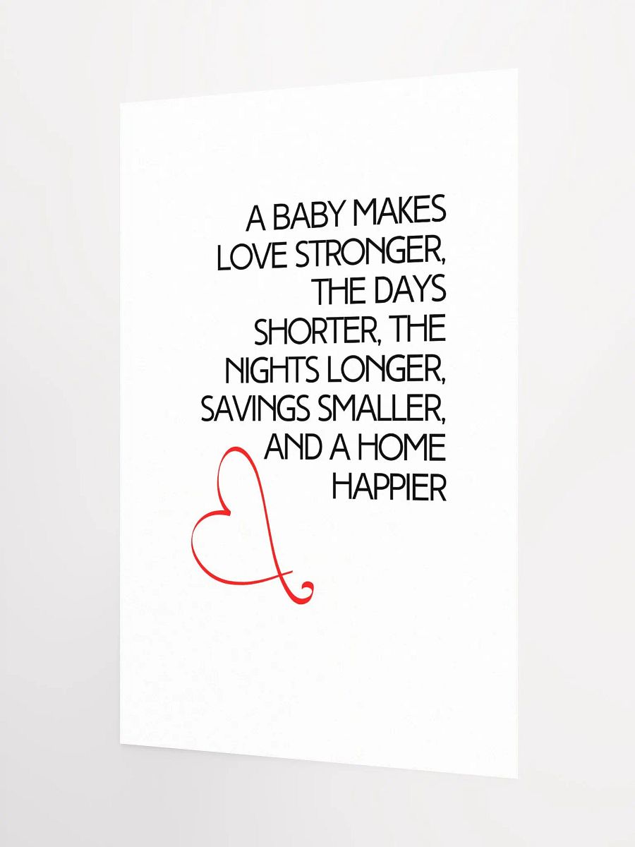 Nursery Wall Art Poster 
