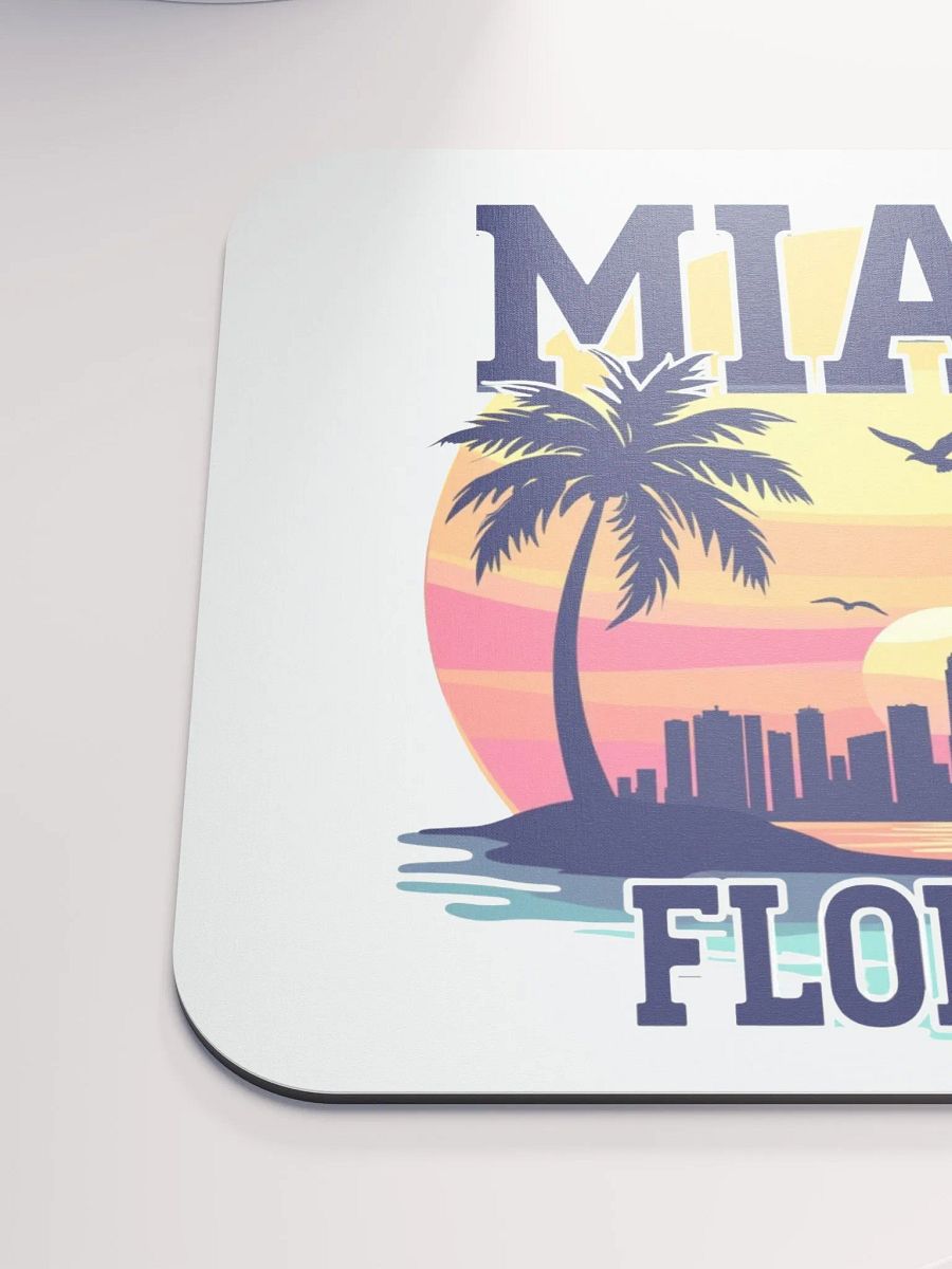 Miami Sunset Mouse Pad product image (6)