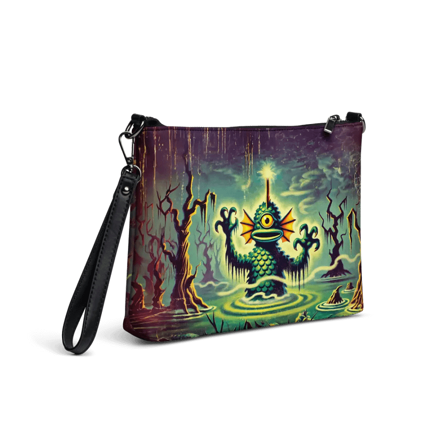 Monster in the Swamp Crossbody Bag - Spooky Purse product image (4)