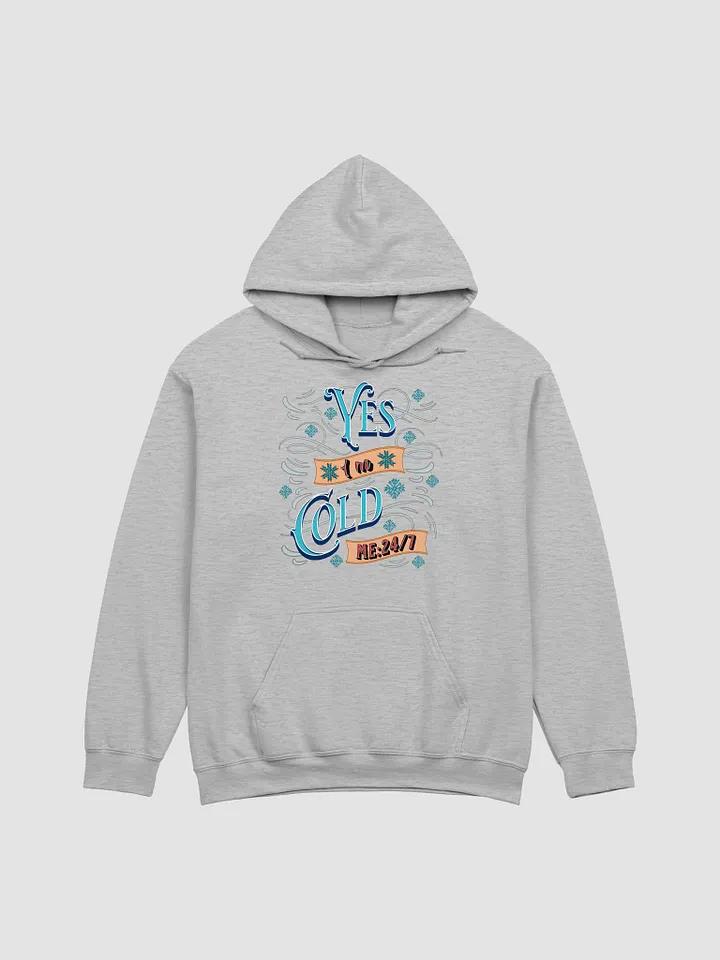 Yes Im Cold ME24/7 Icy Statement Hoodie product image (31)