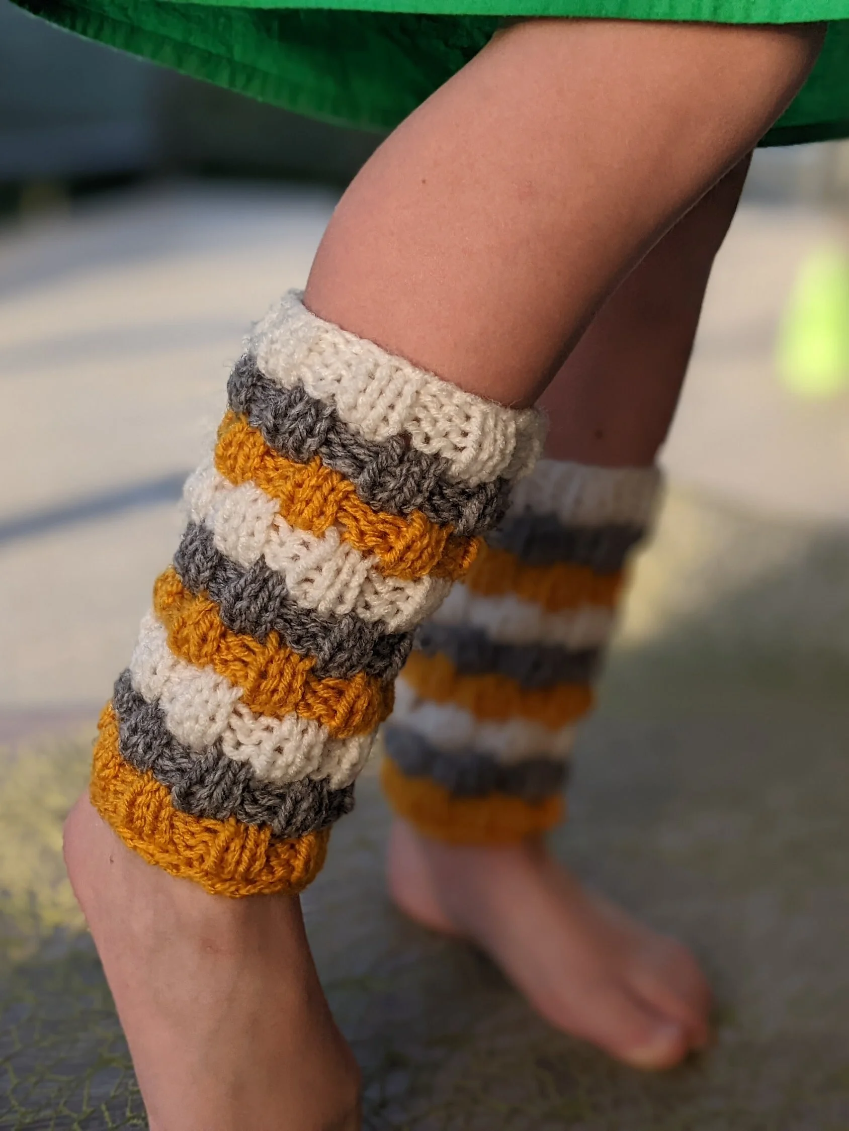Baby Knit Leg Warmers Pattern: 12-24 Months product image (4)