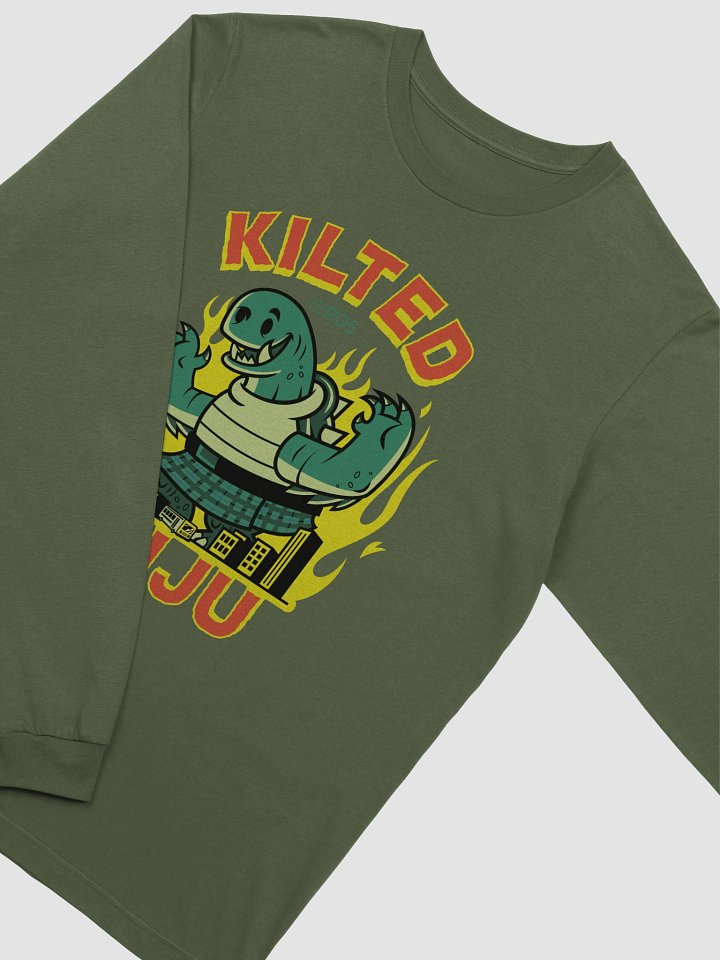 Kilted Kaiju long-sleeve shirt product image (2)