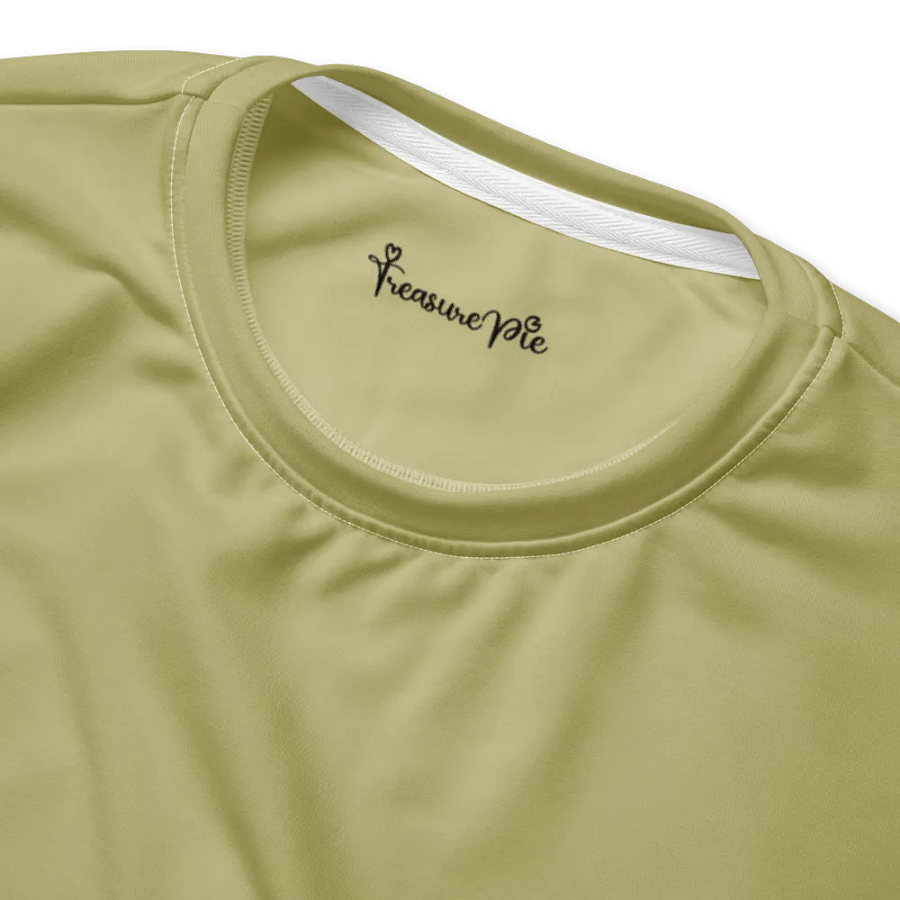 Plain Medium Yellow True Summer Unisex Recycled Polyester Heavyweight Premium Sweatshirt by Treasure Pie product image (4)