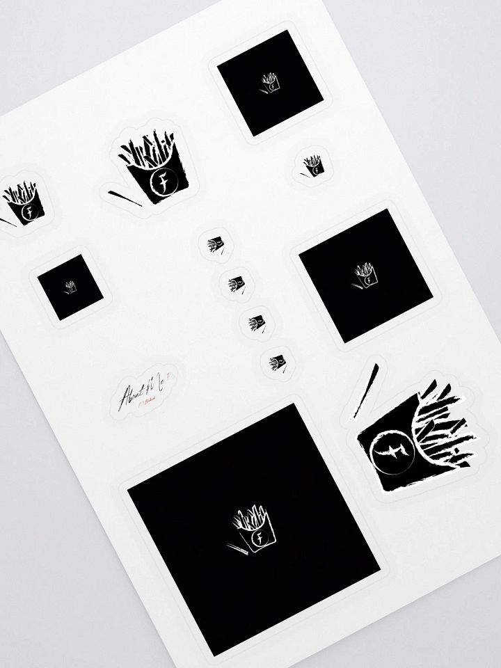 Fryenation Sticker Sheet #1 product image (1)