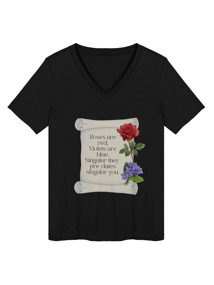 Singular they (front, v-neck) product image (1)