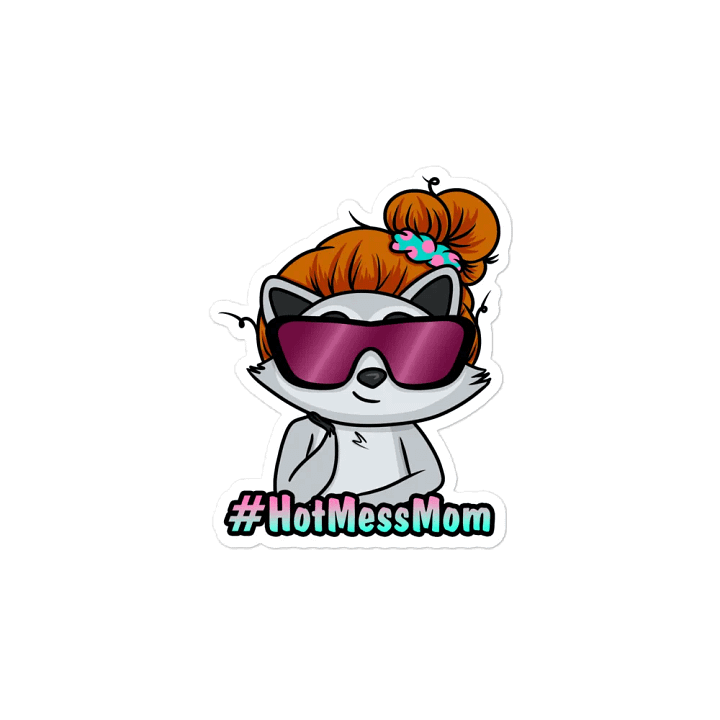 Ginger Hot Mess Mom Magnet product image (2)