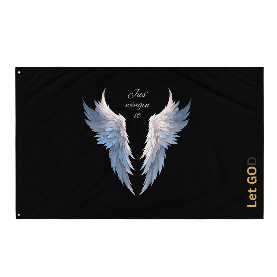 Divine Wings All-Over Print Flag product image (3)