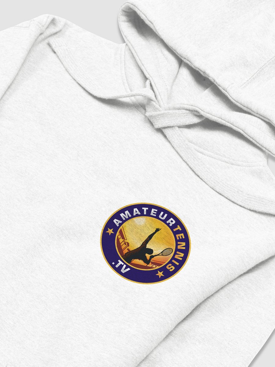 AmateurTennis.tv Brand Hoodie - White product image (2)