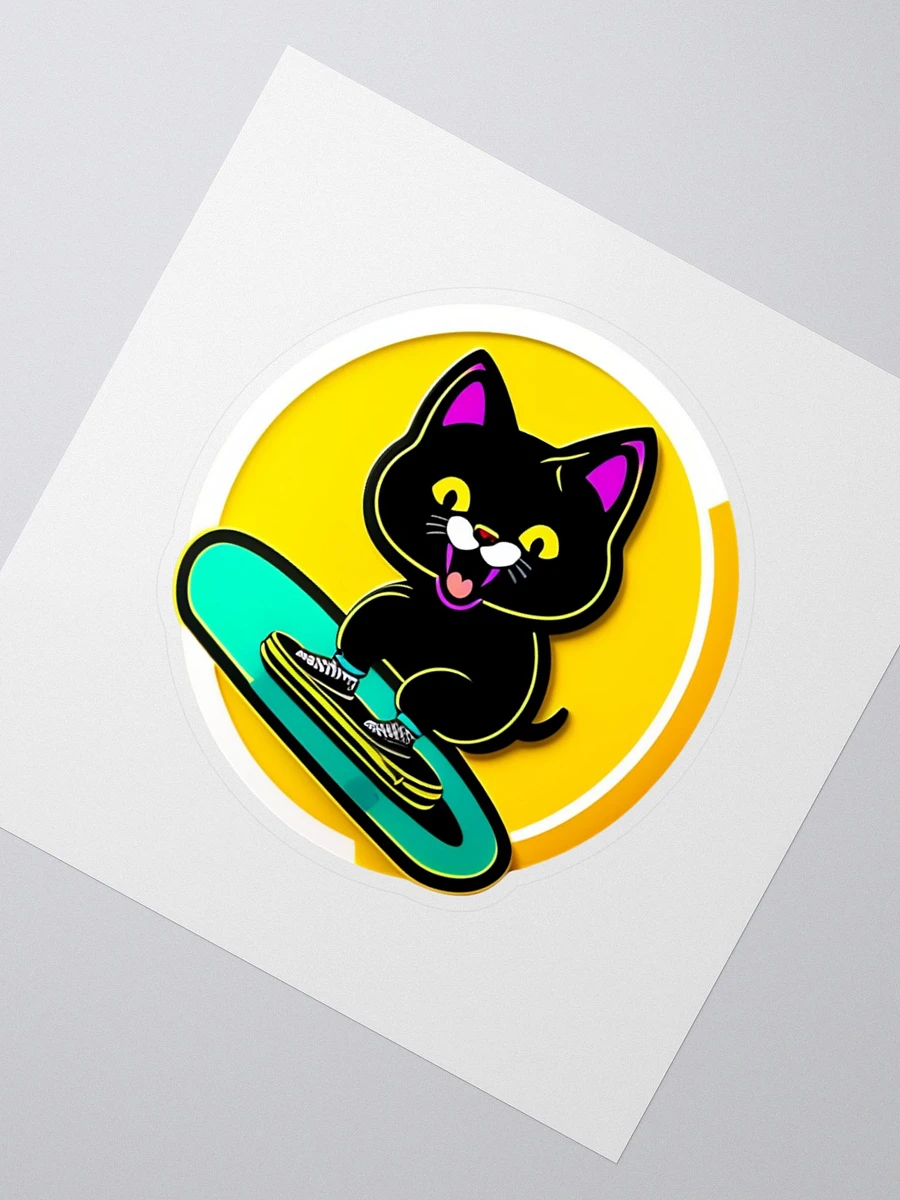 Surfin' Kitty (CoolKat Caboodle) Sticker product image (2)