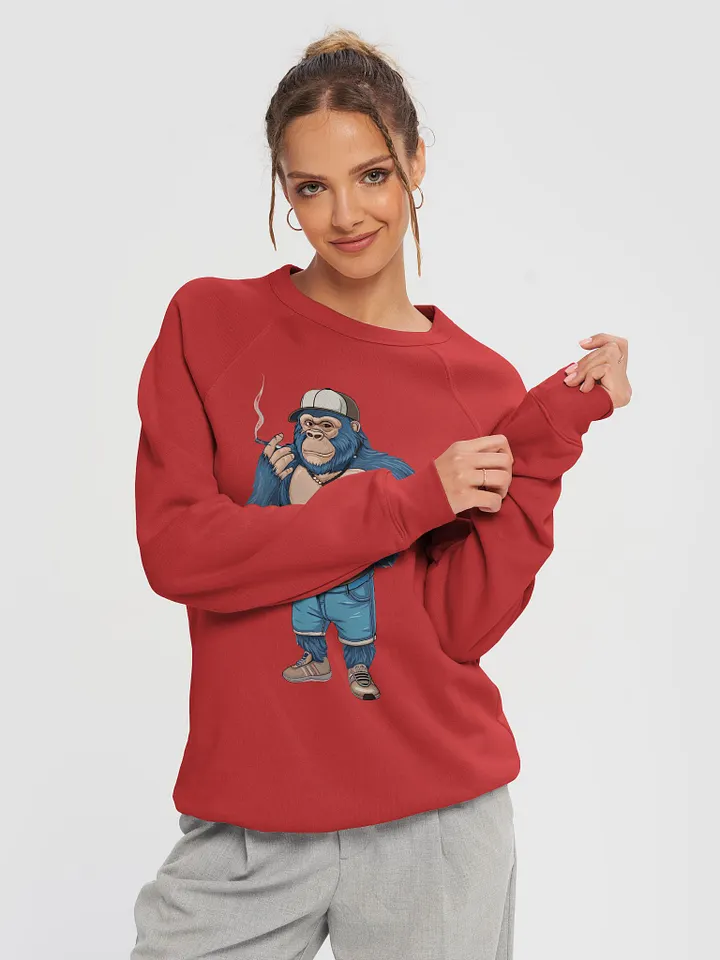 Bella+Canvas Unisex Sponge Fleece Raglan Sweatshirt product image (34)
