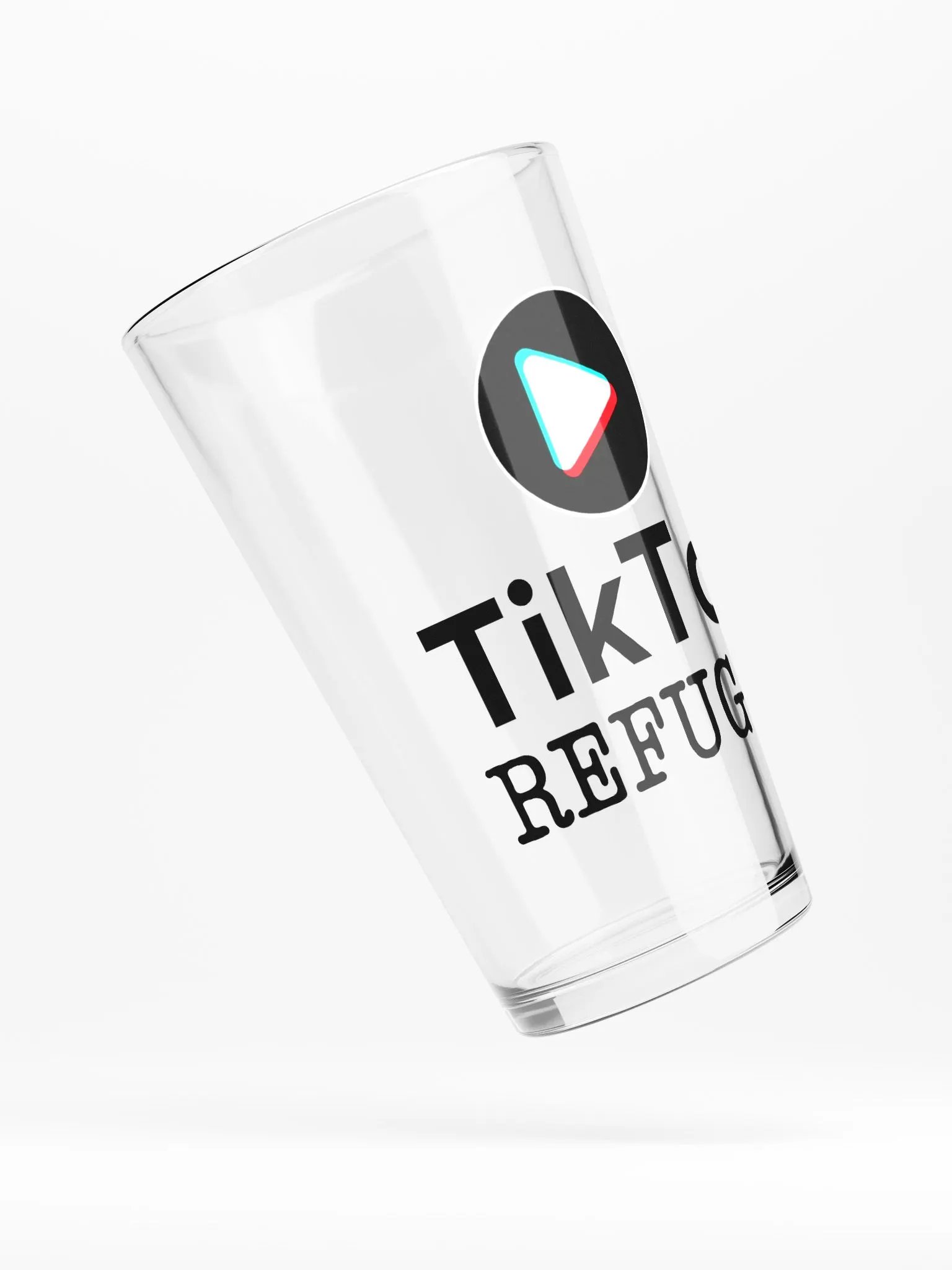 TikTok Refugee Shaker Pint Glass product image (4)