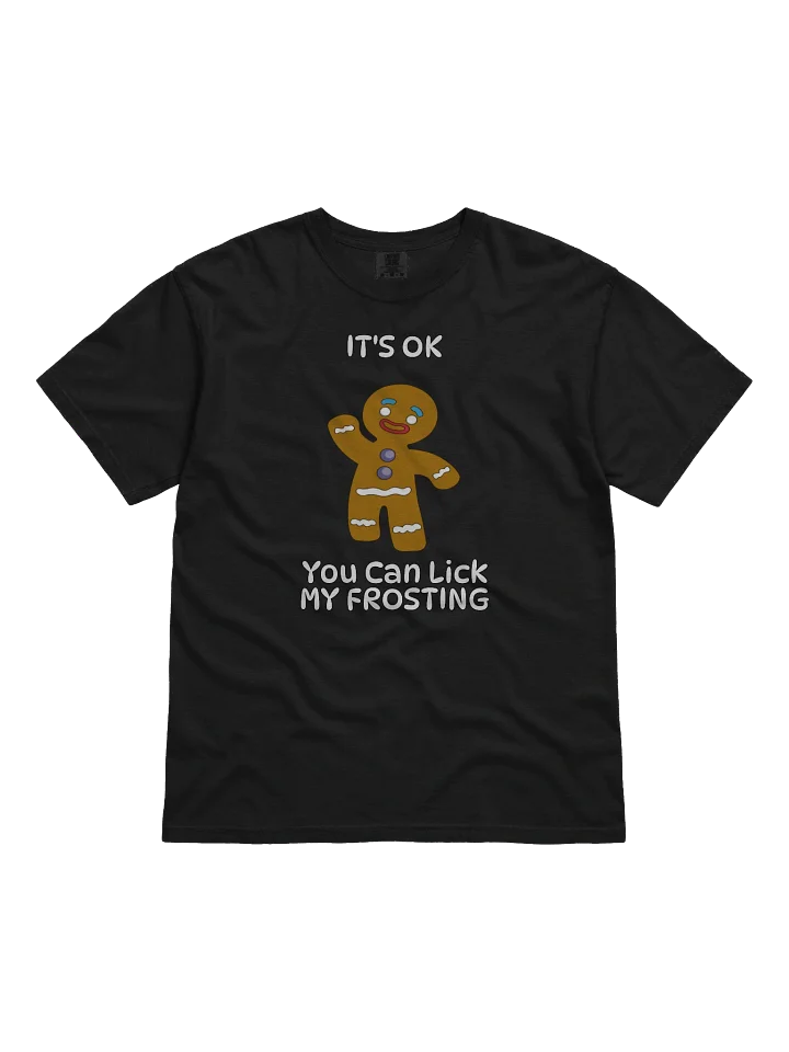Lick My Frosting Gingerbread Man T-Shirt product image (3)