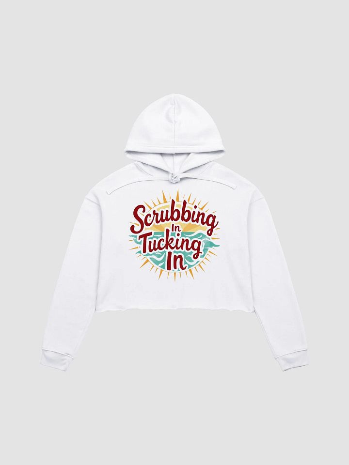 Sunwave Scrubbing Crop Hoodie product image (4)
