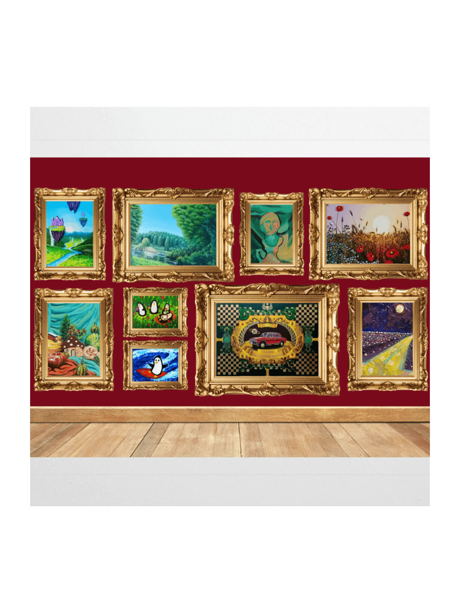 Golden Gallery Collection Sticker product image (3)