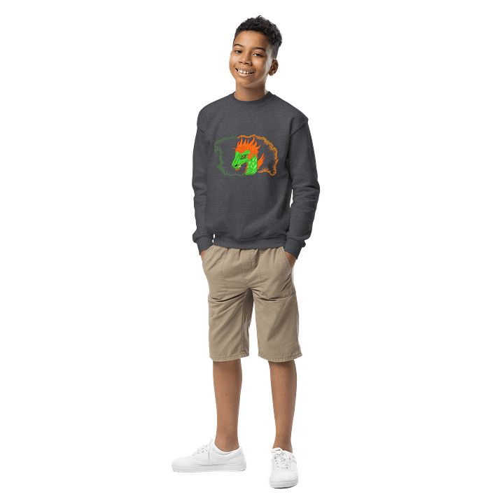 Flame Dragon Youth Sweatshirt product image (1)