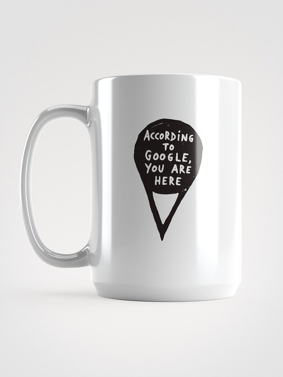 Google Map Pin Location Mug product image (3)