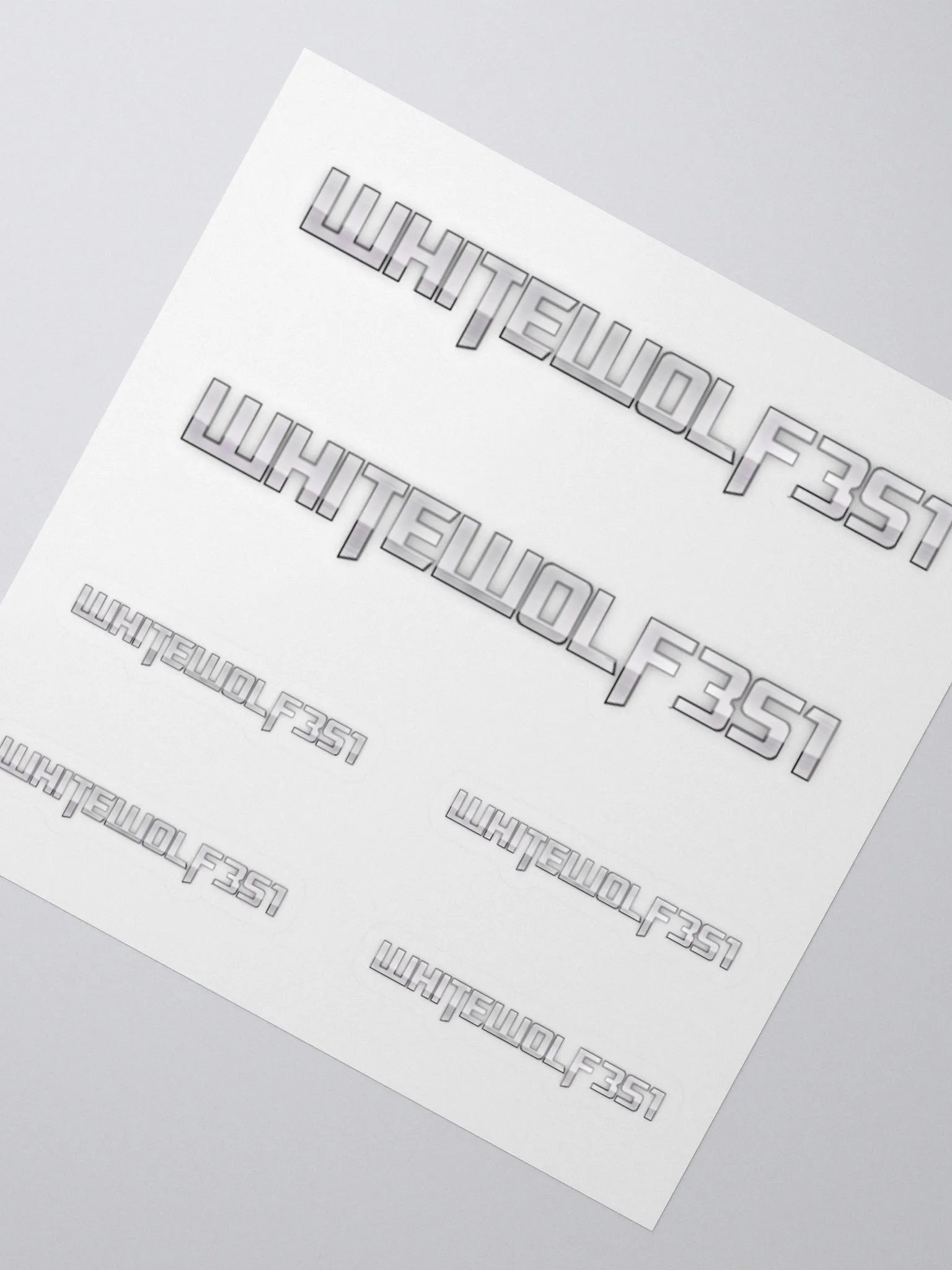 whitewolf351 Sticker Set product image (2)